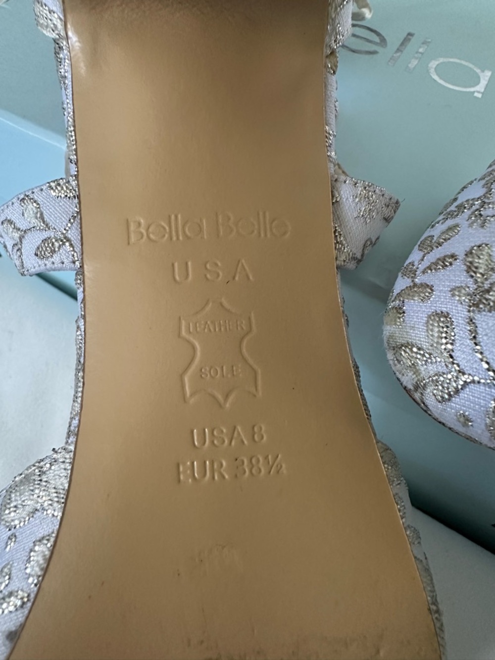 Bella Belle Sadie Heels - Perfect Wedding Block Heel - Picture 6 of 6